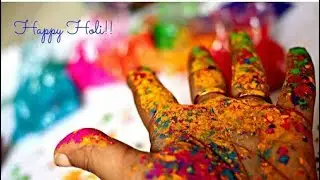 HAPPY HOLI WISHES | WhatsApp Video Messages | Best Animated Holi Wish | Holi Greetings | Ecard