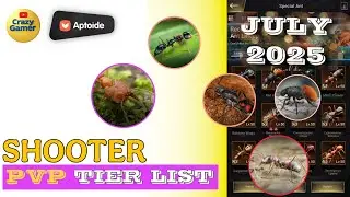 Shooter Ants Updated Latest PVP Tier List including All Ants Till now | The Ants Underground king