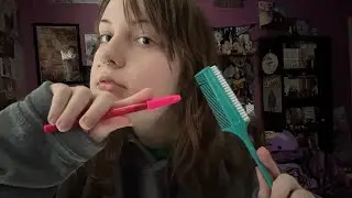 Хаотичное ASMR (прикосновения к лицу, игры на концентрацию внимания и многое другое)