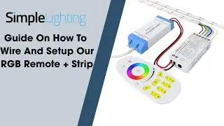 How to Wire an RGB LED Strip Controller and Receiver | Easy Guide for Beginners