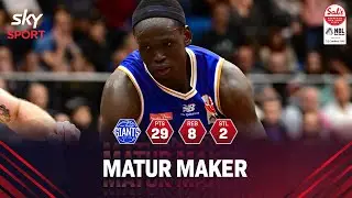 Matur Maker 29 PTS, 10-14 FG vs. Wellington Saints