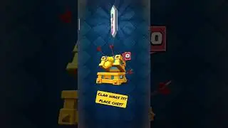 Clan wars 1st place chest #clashroyale #shorts