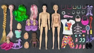 13 Minutes Satisfying with Unboxing Barbie Family Playset, Doll Dressup Set Toys ASMR | Review Toys 