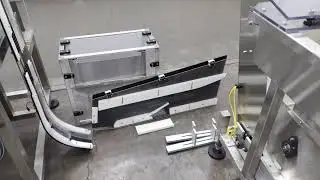 E330327 - New England Machinery Jar Capper with Incline Conveyor