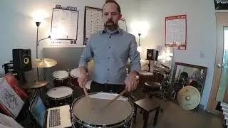 Solo #132 from Charley Wilcoxon's All American Drummer