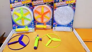 Unboxing and Review of Prem Ratna's Flying Rotor Boomerang for Kids To Make Their Playtime More Fun