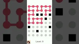 Find a Way Game Dots Journey Level 9 | Puzzle Game | Find a Way #gaming #puzzlegame #brain #game