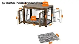 Dog Crate Furniture Review: Stylish & Functional Solution for Your Small Dog Needs
