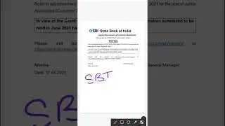 SBI CLERK 2021 EXAM POSTPONED