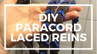 DIY paracord laced reins!