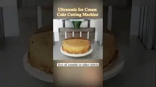 Ultrasonic Ice Cream Cake Cutting Machine