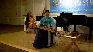 Korean String Instrument, Gayageum by Hiza Yoo (유희자 가야금)