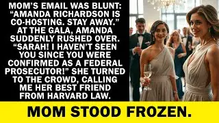 Mom said, “The congressman’s wife is hosting. I froze—it was my law school roommate.