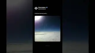 Rocket Leaving Earth: A View to Remember