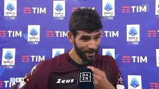 Federico Fazio post Lazio - Salernitana #daznitalia