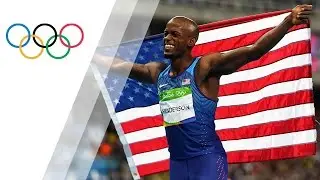 USA's Henderson leaps to Long Jump gold