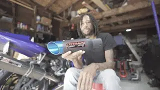 Installing Coffman shorty exhaust Yamaha R6