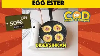 Sarapan Praktis Sekali Masak dengan Wajan Ajaib! #EggEster #WajanMultiFungsi #MasakPraktis #IdeDapur