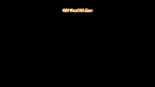 RIP Paul Walker