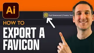 How to Export a Favicon - Adobe Illustrator