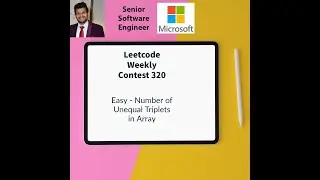Leetcode Weekly contest 320 - Easy - Number of Unequal Triplets in Array