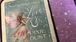Graphic 45 - Fairy Boutique Folio. Creating the folio