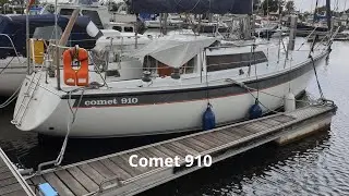 Comet 910 (1977) Klassiek Zeiljacht van Van de Stadt & Finot met Sol&eacute; Diesel