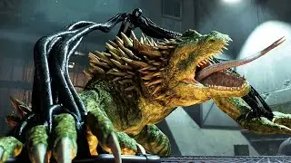 Full Dr Connors Lizzard Fight and How He Lost His Arm Scene (2023) Spider-Man 2 PS5
