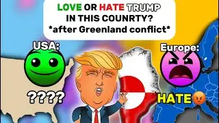 ALL COUNTRIES THAT LOVE OR HATE TRUMP in 2026. RELATION TO TRUMP IN WORLD
