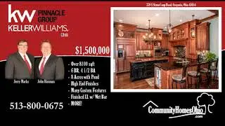 Oregonia Ohio Home for Sale with Wet Bar, Media Room, Wine Grotto in Oregonia OH, 45054