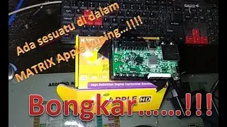 Bongkar STB UHF Matrix Apple Kuning