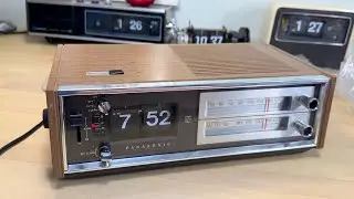 Часы Panasonic RC-6530 Flip Clock снова заработали.
