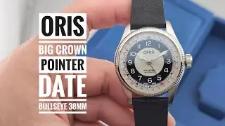 Oris Big Crown Pointer Date Bullseye 38mm Ref 01 754 7779 4061-07 5 19 25