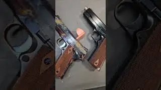 Case Colored or Blued? 1911s in the making! #gun #firearms #1911