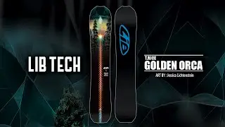 GOLDEN ORCA | 2024-2025 LIB TECH SNOWBOARD