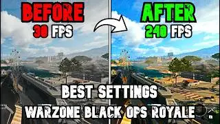 New BEST WARZONE BLACKOUT SETTINGS! (Optimize FPS & Visibility)