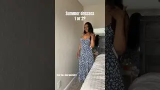 NEW SUMMER DRESSES ZARA #shorts #fashion #summeroutfits