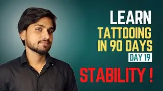 Tattoo Training Day 19 | Improve Line Work & Stability | Beginner Tattoo Artist Guide