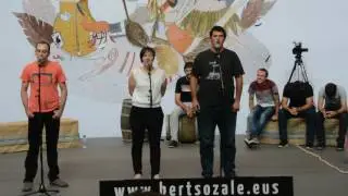 Herriarteko Finala | Am...Onaren hasierako agurra
