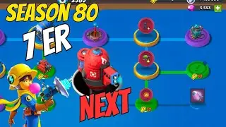 Boom Beach Warships Season 80 [ 7 ER.Laser Gameplay & 2X Damage Amplifier Unlocked] 