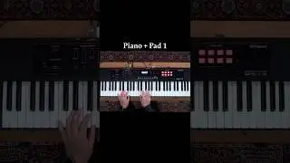 Roland XPS-10X Piano+Pad 1 Sound #roland #xps10x #pianopad #keyboard #synthesizer #sounddemo