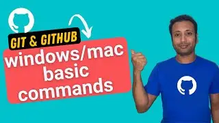 Git and Github bangla tutorial 3 : Commands for Mac/Windows terminals