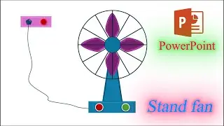 Stand fan, in PowerPoint #powerpoint /word /excel