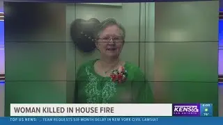 Elderly woman dies in fire on the west side