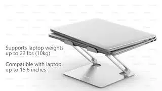 Gokeda Laptop Stand |  Ergonomic Aluminium Alloy Computer Stand for desk | Best Laptop Stand 2022