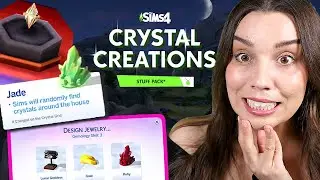 The new pack looks awesome! 💎 The Sims 4 Crystal Creations