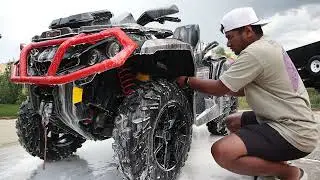 Can-am ATV Detail | Wash | Utah |