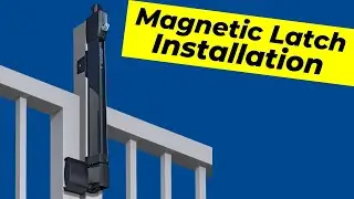 How To Install A Pool Gate Latch | Magnetic Gate Latch Installation Guide