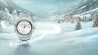 Baume & Mercier Riviera 10829 | Festive Luxury Watch at TimeVall&eacute;e - Art of Time