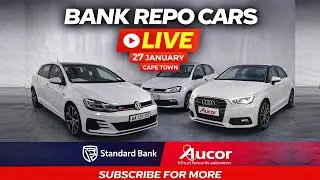 WATCH LIVE: Aucor CPT Repossessed Cars Auction Stream | Subscribe